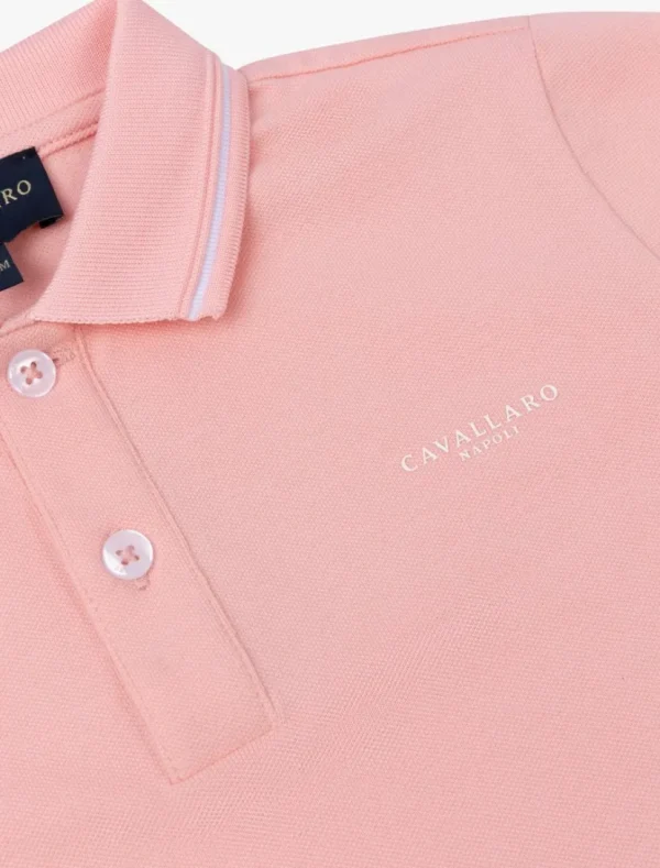 Shop Cavallaro Napoli Andrio Junior Polo Roze