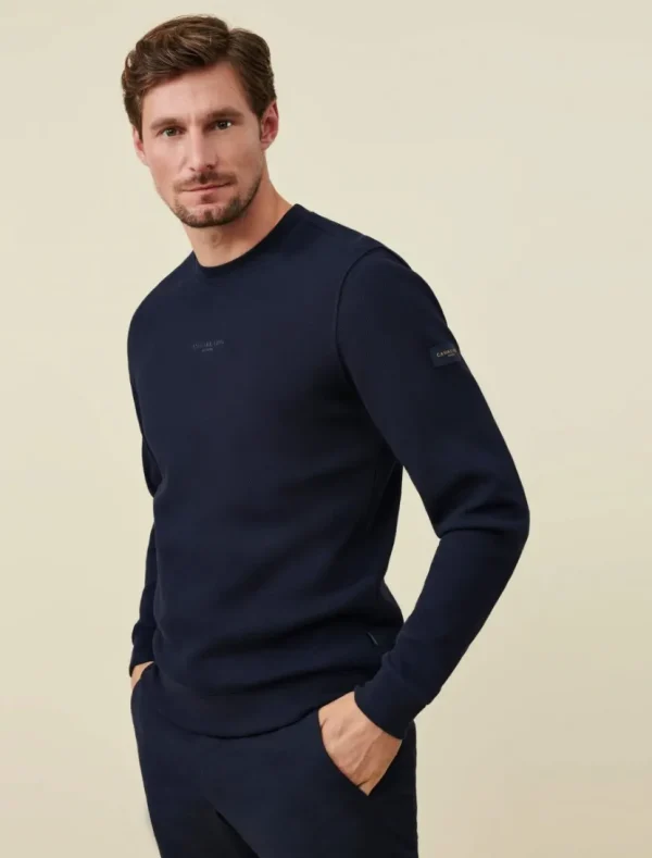 Clearance Cavallaro Napoli Bardino Sweater Donkerblauw