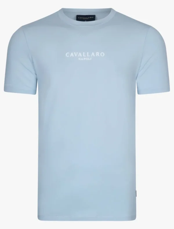 Outlet Cavallaro Napoli Bari T-Shirt Blauw