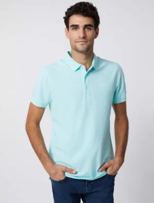 Best Sale Cavallaro Napoli Basic Polo Blauw