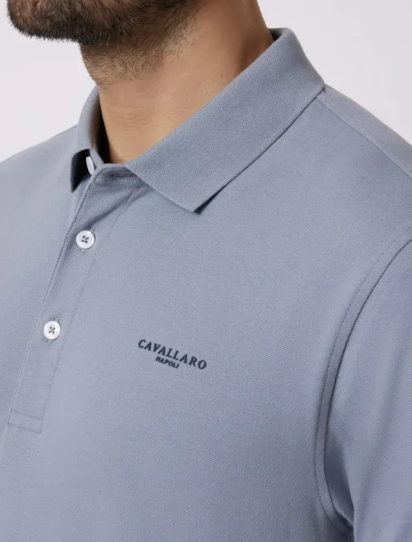 Online Cavallaro Napoli Basic Polo Blauw