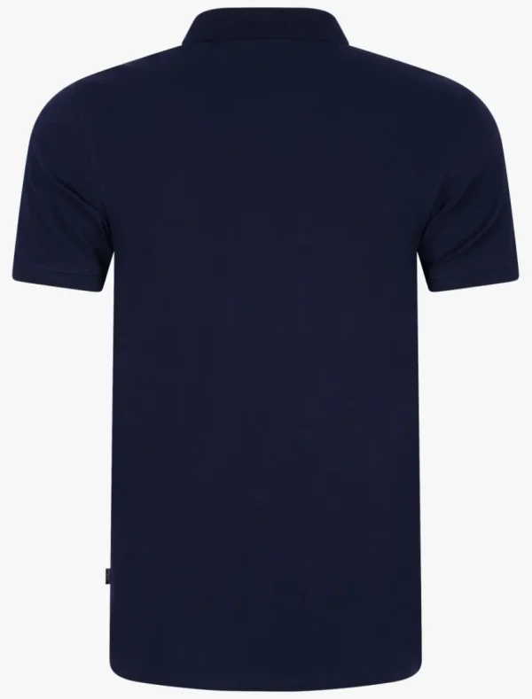 Outlet Cavallaro Napoli Basic Polo Donkerblauw