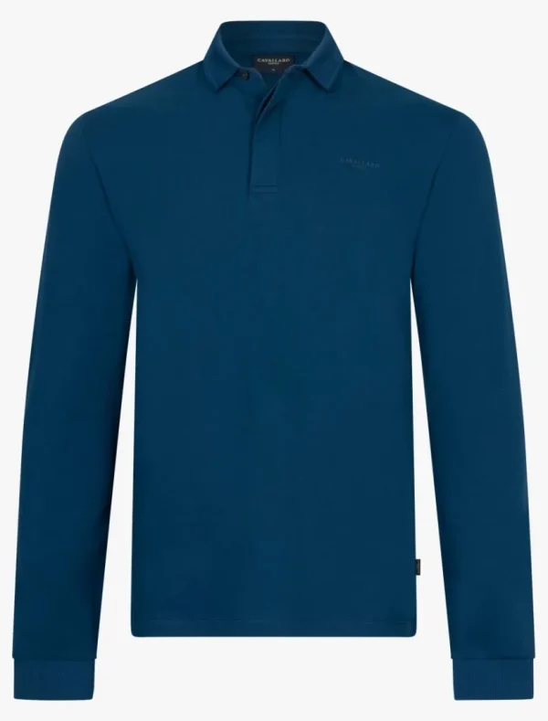 Cheap Cavallaro Napoli Basso Polo Petrol Blue