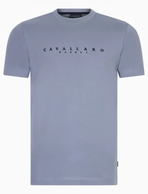 Cheap Cavallaro Napoli Cavagio T-Shirt Blauw