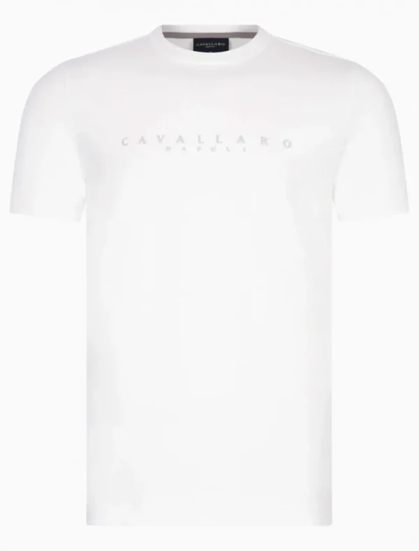 Best Sale Cavallaro Napoli Cavagio T-Shirt Off White