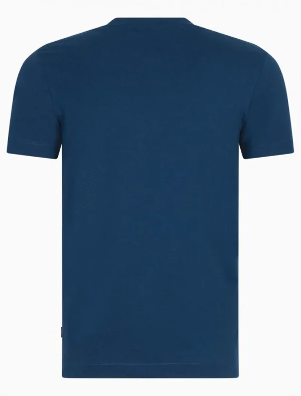 Cheap Cavallaro Napoli Cavagio T-Shirt Petrol Blue