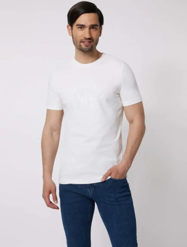 Best Sale Cavallaro Napoli Circolo T-Shirt Off White