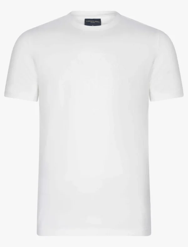 Best Sale Cavallaro Napoli Circolo T-Shirt Off White