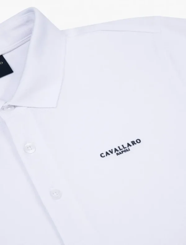 Shop Cavallaro Napoli Cosimo Polo Wit