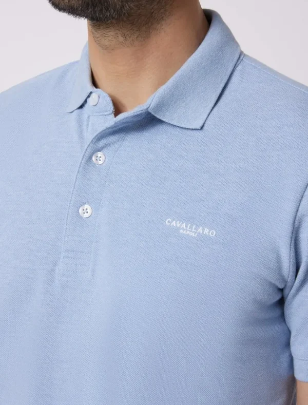 Cheap Cavallaro Napoli Damiano Polo Blauw