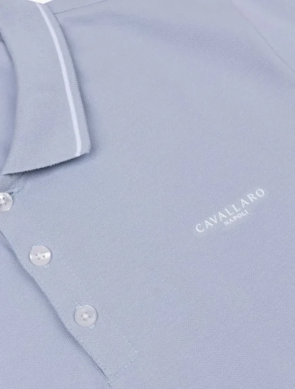 Shop Cavallaro Napoli Fabriano Polo Blauw