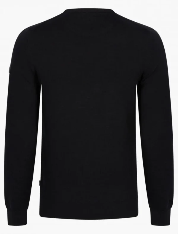 Cheap Cavallaro Napoli Merino V-Neck Trui Zwart