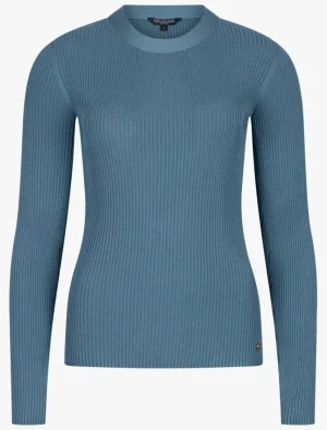 Online Cavallaro Napoli Mezzolara Top Light Petrol Blue