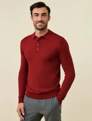 Store Cavallaro Napoli Mileno Polo Donkerrood