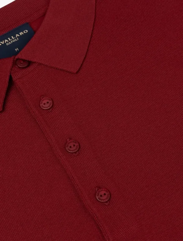 Store Cavallaro Napoli Mileno Polo Donkerrood