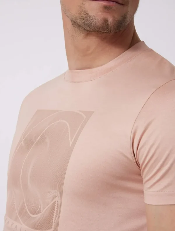 Best Sale Cavallaro Napoli Onda T-Shirt Oud Roze