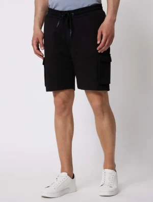 Shop Cavallaro Napoli Pescaro Cargo Short Zwart