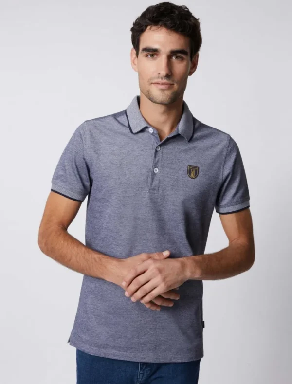 New Cavallaro Napoli Rodarti Polo Donkerblauw