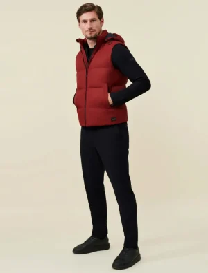 Shop Cavallaro Napoli Tanino Bodywarmer Donkerrood