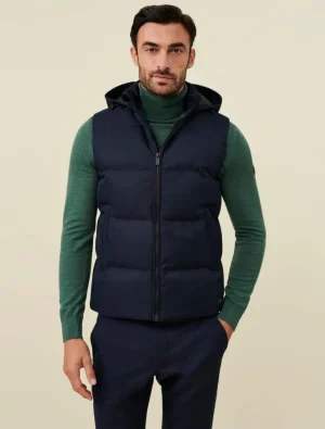 New Cavallaro Napoli Tanino Bodywarmer Donkerblauw