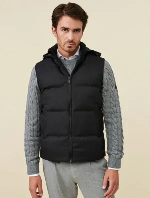 Sale Cavallaro Napoli Tanino Bodywarmer Zwart